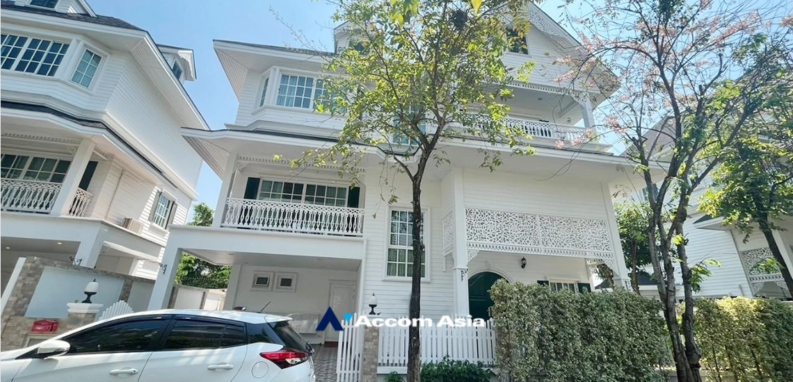  2  3 br House For Rent in Bangna ,Bangkok BTS Bearing at Fantasia Villa AA34257