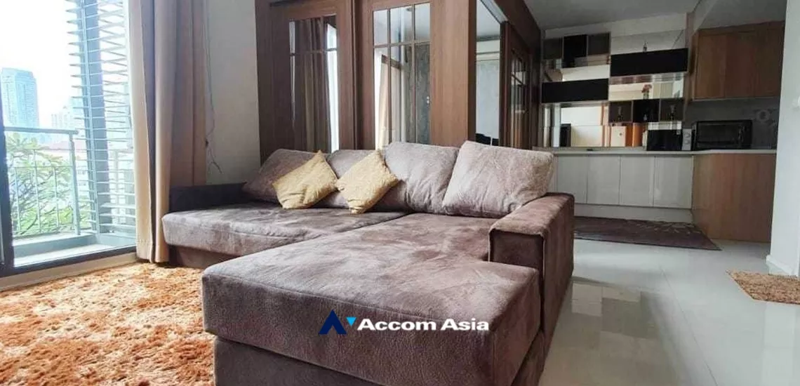  1  1 br Condominium For Rent in Phaholyothin ,Bangkok MRT Phetchaburi - ARL Makkasan at Villa Asoke AA34271