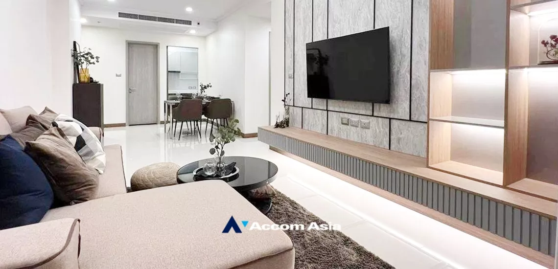 unit 2 Bedrooms  Condominium For Rent in Sukhumvit, Bangkok  near BTS Phrom Phong (AA34319)