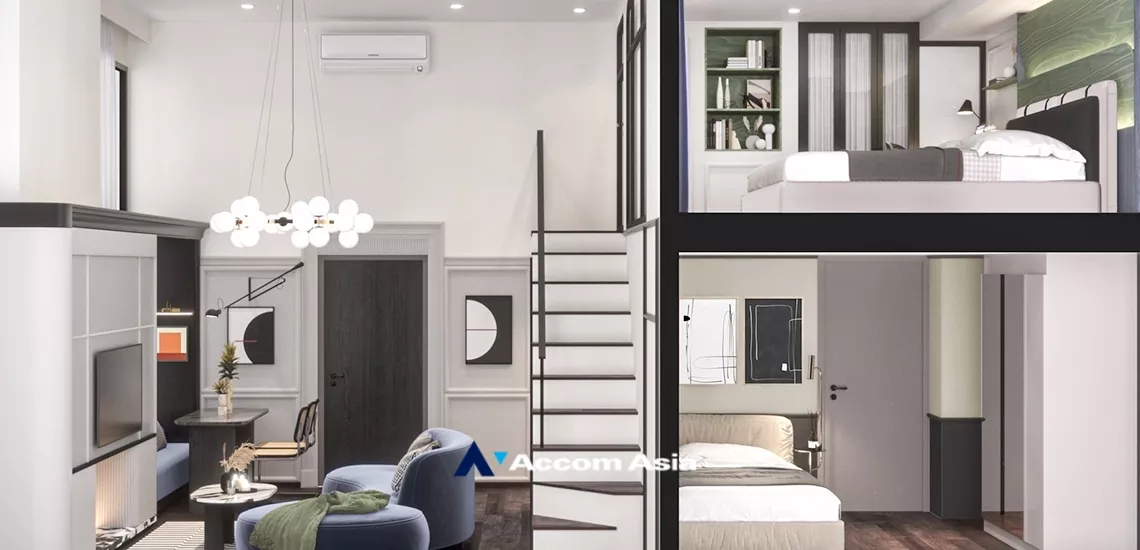  2  3 br Condominium For Sale in Ratchadaphisek ,Bangkok MRT Rama 9 at KNIGHTSBRIDGE SPACE – RAMA9 AA34399