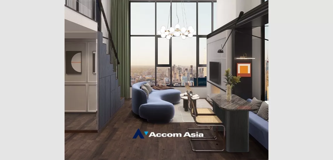  1  3 br Condominium For Sale in Ratchadaphisek ,Bangkok MRT Rama 9 at KNIGHTSBRIDGE SPACE – RAMA9 AA34399