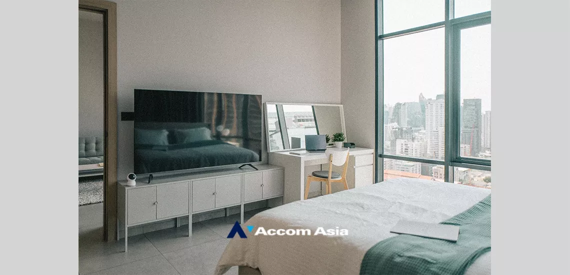 7  2 br Condominium For Rent in Sukhumvit ,Bangkok MRT Phetchaburi at The Lofts Asoke AA34455