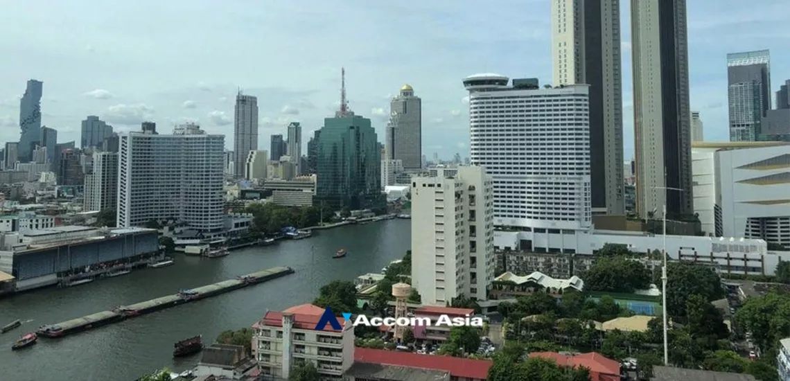 9  3 br Condominium For Rent in Charoen Nakhon ,Bangkok BTS Krung Thon Buri at Baan Chao Praya AA34534