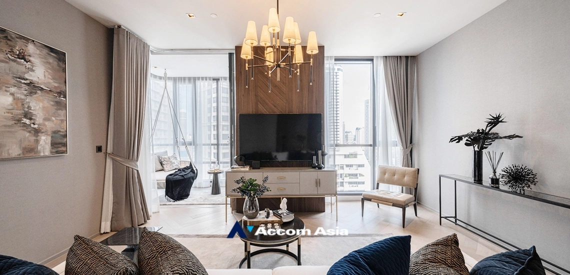 unitElegant condominium with soft interiors and peaceful atmosphere in the Sathorn area (AA34573)