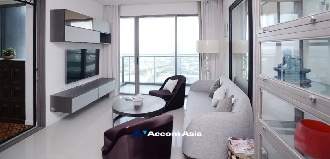  1  2 br Condominium For Rent in Charoenkrung ,Bangkok BRT Rama IX Bridge at Star View AA34673