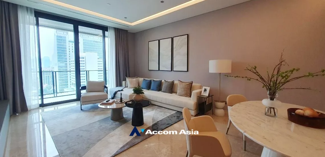 The Residences at Sindhorn Kempinski Hotel Bangkok Condominium  2 Bedroom for Sale BTS Chitlom in Ploenchit Bangkok