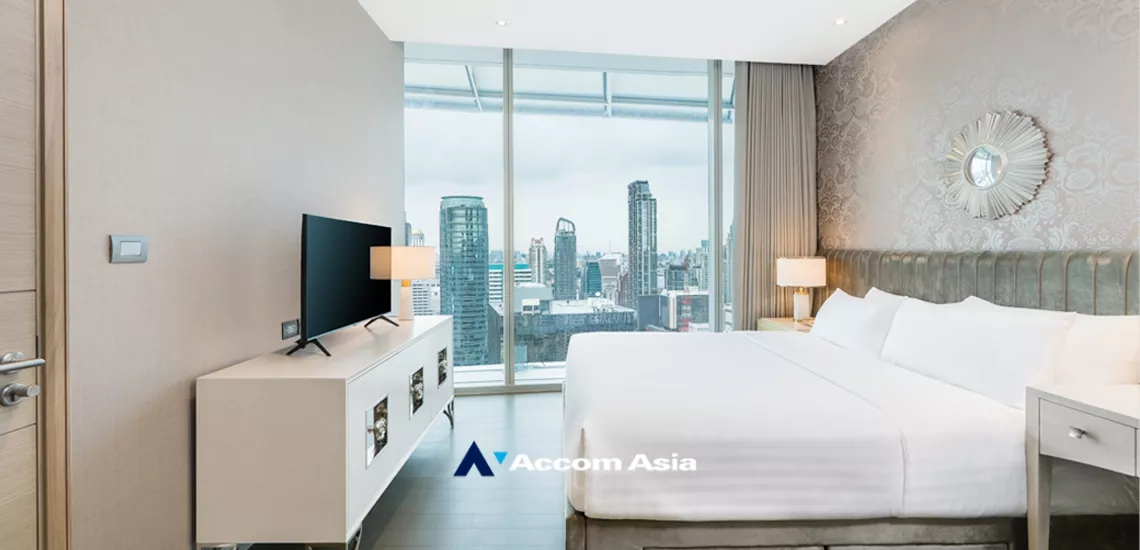 9  1 br Apartment For Rent in Ploenchit ,Bangkok BTS Ratchadamri at Luxury Service Residence AA35125