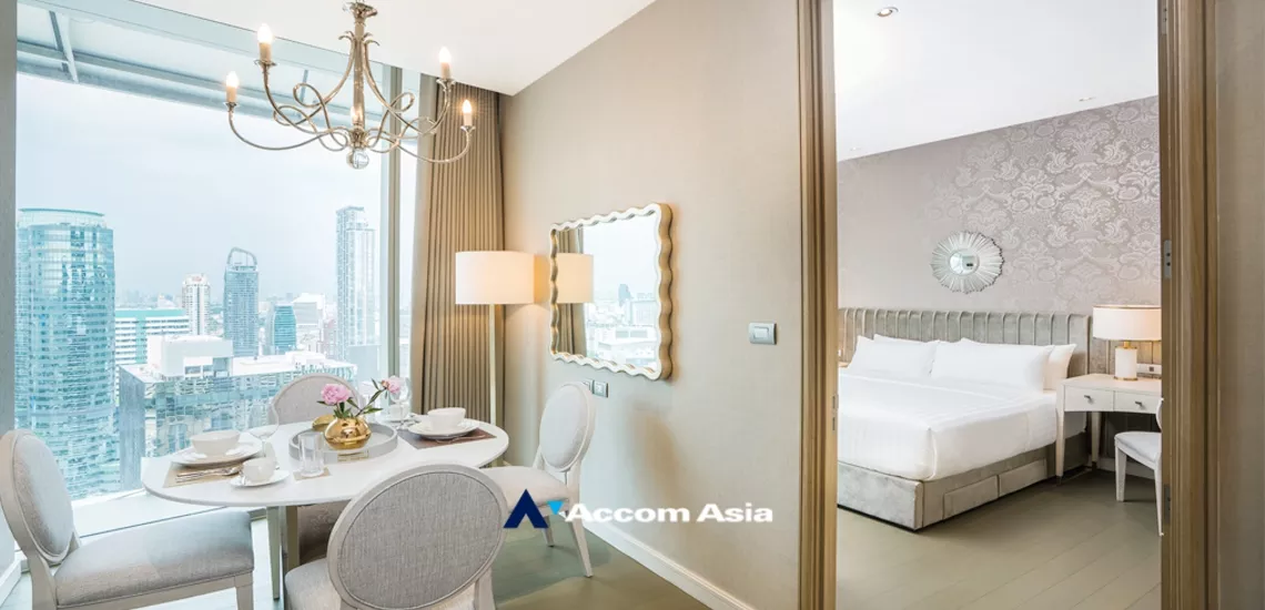 10  1 br Apartment For Rent in Ploenchit ,Bangkok BTS Ratchadamri at Luxury Service Residence AA35125