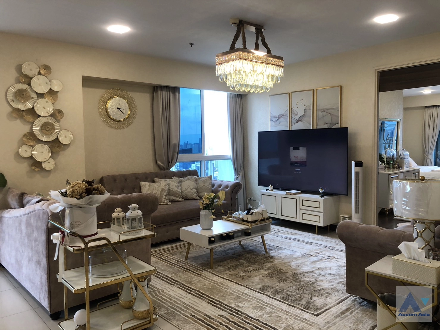  1  2 br Condominium For Sale in Sathorn ,Bangkok BRT Nararam 3 at Supalai Prima Riva AA35192