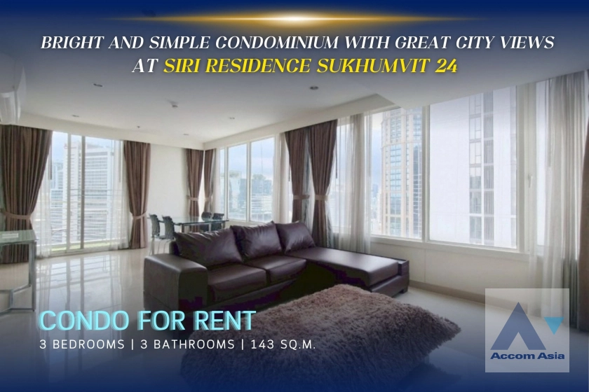 unit Bright and Simple Condo with Great City Views @ Siri Residence (AA35224)
