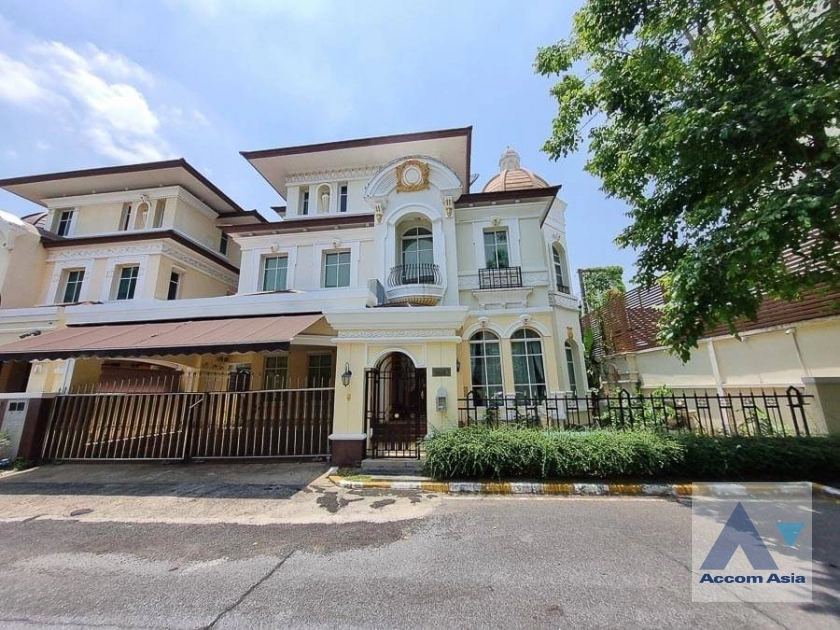  Baan Klang Krung Grande Vienna Rama 3 Townhouse  5 Bedroom for Rent BRT Wat Priwat in Sathorn Bangkok