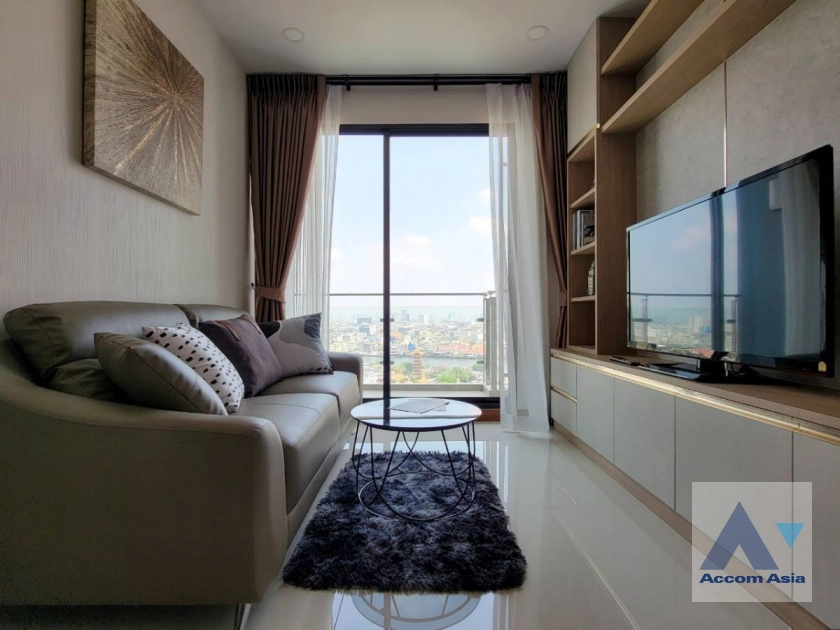  1  1 br Condominium for rent and sale in Charoen Nakhon ,Bangkok BTS Krung Thon Buri at Supalai Premier Charoen Nakhon AA35350