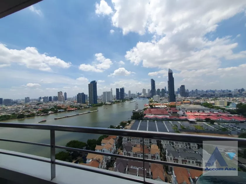 17  3 br Condominium for rent and sale in Charoenkrung ,Bangkok BRT Rama III Bridge at River Heaven AA35415