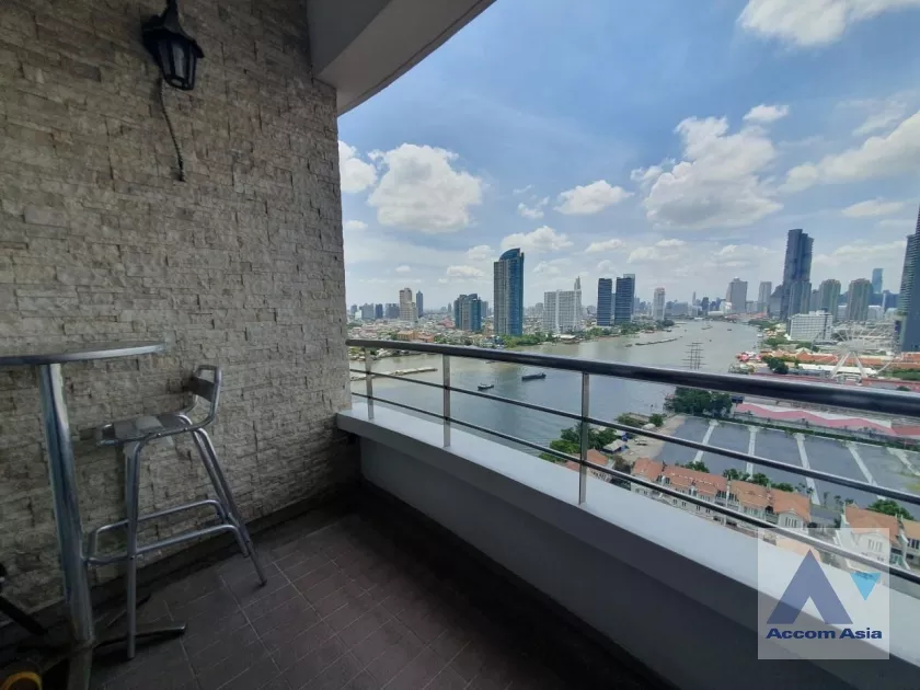 18  3 br Condominium for rent and sale in Charoenkrung ,Bangkok BRT Rama III Bridge at River Heaven AA35415