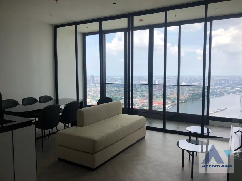 1  2 br Condominium For Rent in Charoen Nakhon ,Bangkok BTS Krung Thon Buri at Chapter Charoennakhon  Riverside AA35659