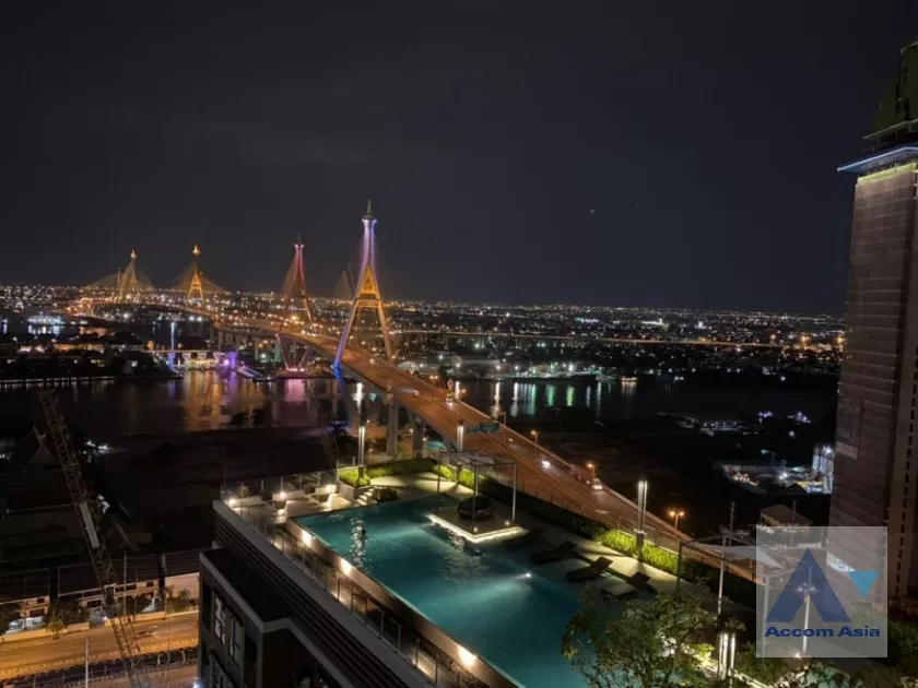 8  2 br Condominium For Sale in Sathorn ,Bangkok BRT Wat Dan at Lumpini Place Rama 3 Riverine AA35915