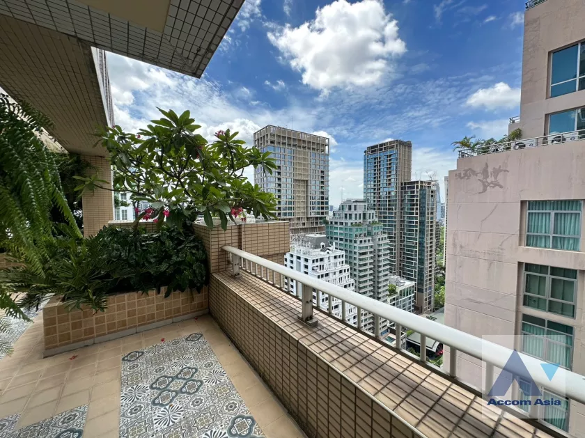 46  3 br Condominium For Rent in Ploenchit ,Bangkok BTS Chitlom at Langsuan Ville AA35919