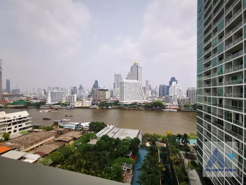 11  2 br Condominium For Rent in Charoennakorn ,Bangkok BTS Krung Thon Buri at The River  AA36046