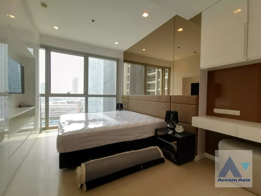 6  2 br Condominium For Rent in Charoen Nakhon ,Bangkok BTS Krung Thon Buri at The River Condominium AA36046