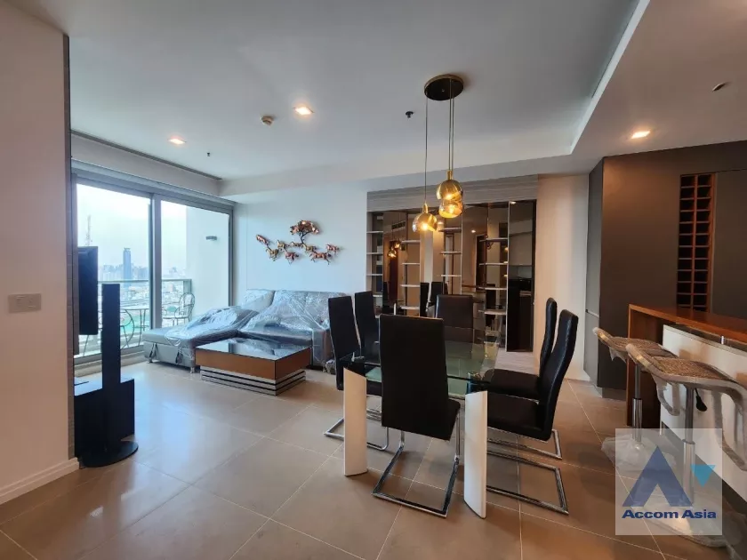  1  2 br Condominium For Rent in Charoen Nakhon ,Bangkok BTS Krung Thon Buri at The River Condominium AA36048