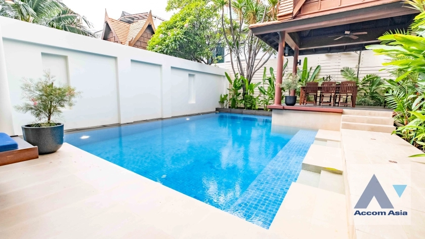 unitPrivate Swimming Pool, Pet friendly |  4 Bedrooms  House For Rent in Sukhumvit, Bangkok  near BTS Phrom Phong (AA36081)