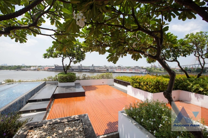 Fully Furnished, Huge Terrace, Private Swimming Pool, Triplex |  The Pano Condominium  3 Bedroom for Rent BRT Wat Dan in Sathorn Bangkok