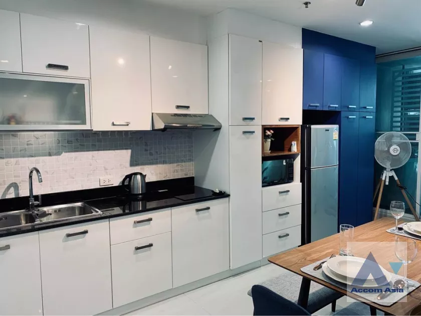 6  2 br Condominium For Rent in Sukhumvit ,Bangkok MRT Phetchaburi at Sukhumvit Living Town AA36346