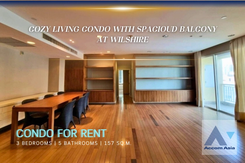  Wilshire Condominium  3 Bedroom for Sale & Rent BTS Phrom Phong in Sukhumvit Bangkok