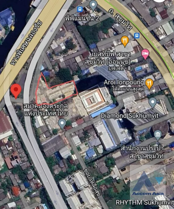 6  Land For Rent in sukhumvit ,Bangkok  AA36595
