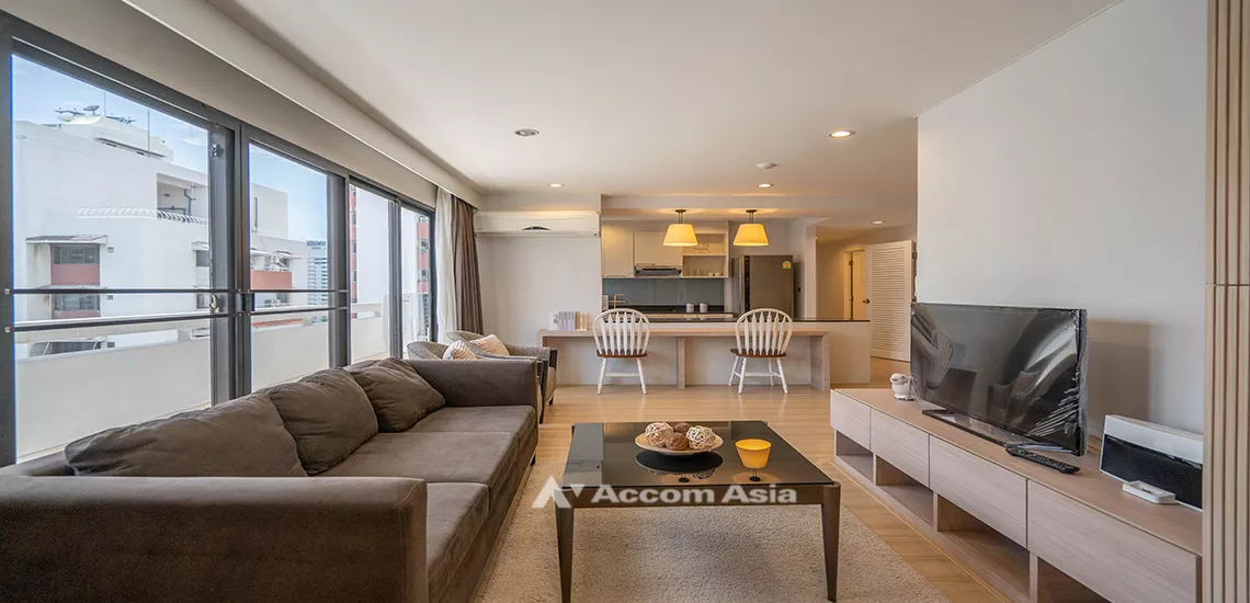 4  2 br Apartment For Rent in Sukhumvit ,Bangkok BTS Asok - MRT Sukhumvit at Spacious Room 15089