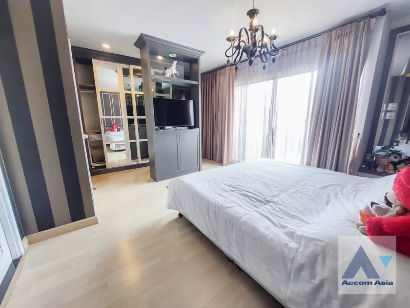 22  3 br Townhouse For Rent in Ratchadaphisek ,Bangkok MRT Sutthisan at The Connect UP 3 AA36747