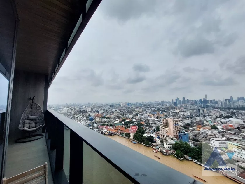 25  3 br Condominium for rent and sale in Charoen Nakhon ,Bangkok BTS Krung Thon Buri at Banyan Tree Residences Riverside AA36798