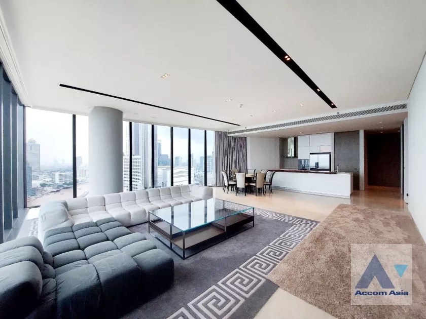 unit 3 Bedrooms  Condominium For Rent & Sale in Charoen Nakhon, Bangkok  near BTS Krung Thon Buri (AA36798)