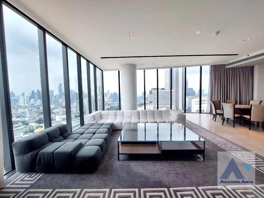 unit 3 Bedrooms  Condominium For Rent & Sale in Charoen Nakhon, Bangkok  near BTS Krung Thon Buri (AA36798)