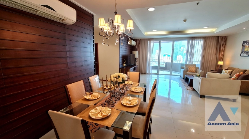 6  3 br Apartment For Rent in Sukhumvit ,Bangkok BTS Phrom Phong at Fully Furnished Suites AA37076