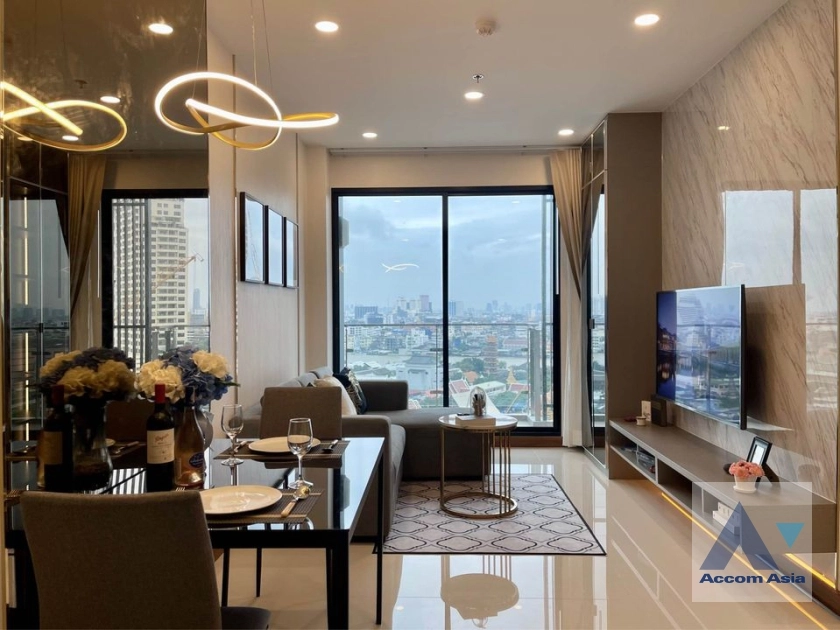 unit 1 Bedroom  Condominium For Rent in Charoen Nakhon, Bangkok  near BTS Krung Thon Buri (AA37970)