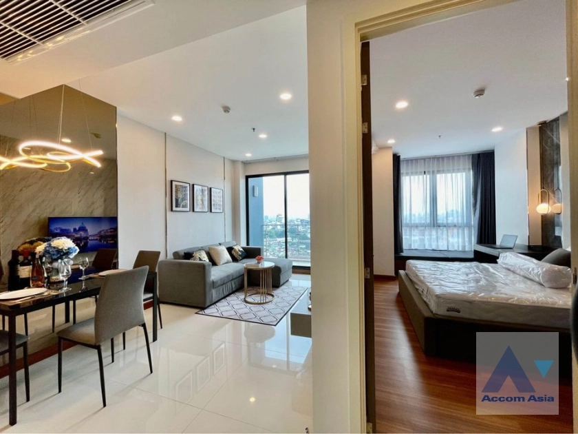  Supalai Premier Charoen Nakhon Condominium  1 Bedroom for Rent BTS Krung Thon Buri in Charoennakhon Bangkok