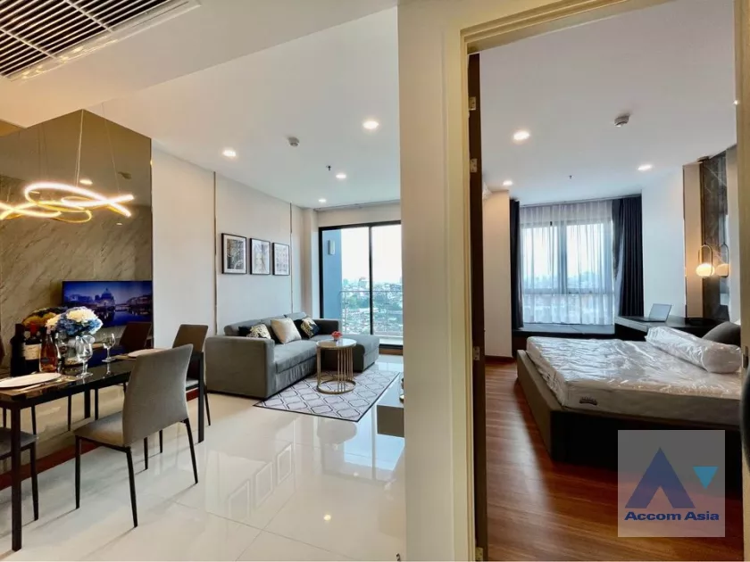  2  1 br Condominium For Rent in Charoennakorn ,Bangkok BTS Krung Thon Buri at Supalai Premier Charoen Nakhon AA37970