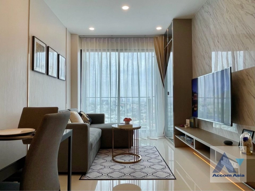 unit 1 Bedroom  Condominium For Rent in Charoen Nakhon, Bangkok  near BTS Krung Thon Buri (AA37970)