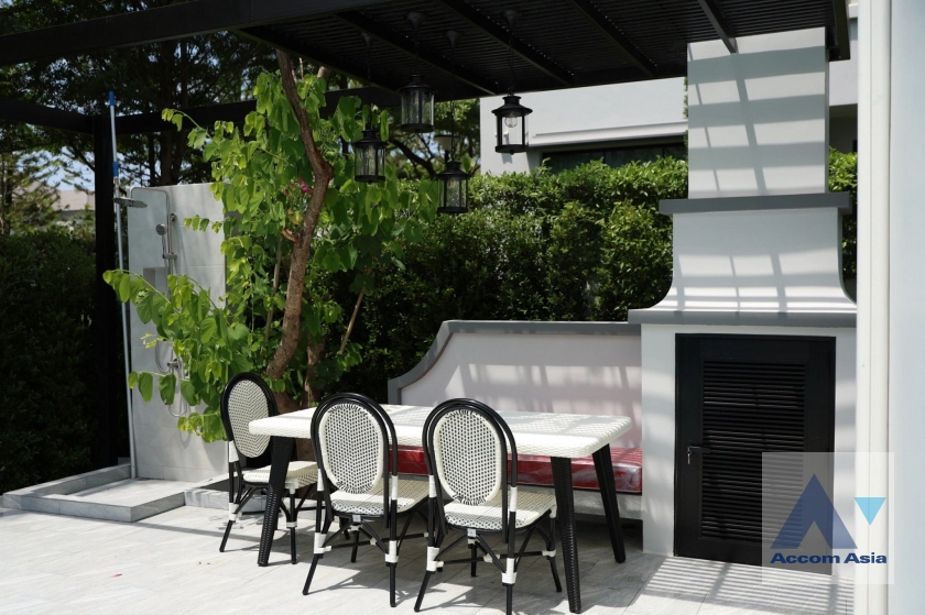 unitFully Furnished, Luxury, Huge Terrace, Private Swimming Pool |  5 Bedrooms  House For Rent & Sale in Latkrabang, Bangkok  near ARL Ban Thap Chang (AA38102)