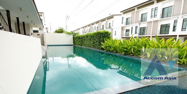  Patio Srinakarin-Rama 9 House  3 Bedroom for Rent ARL Hua Mak in Latphrao Bangkok