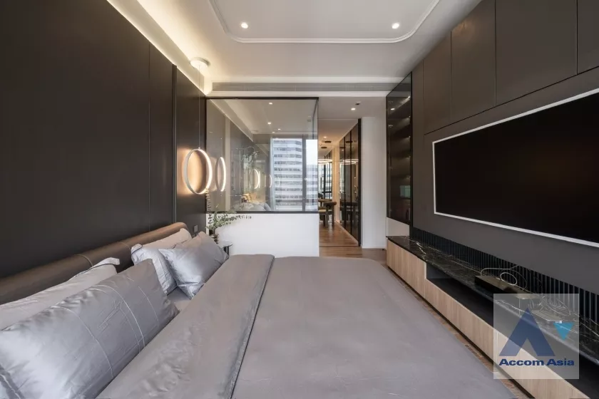 Fully Furnished, Split-type Air |  1 Bedroom  Condominium For Rent in Ploenchit, Bangkok  near BTS Ploenchit (AA38757)