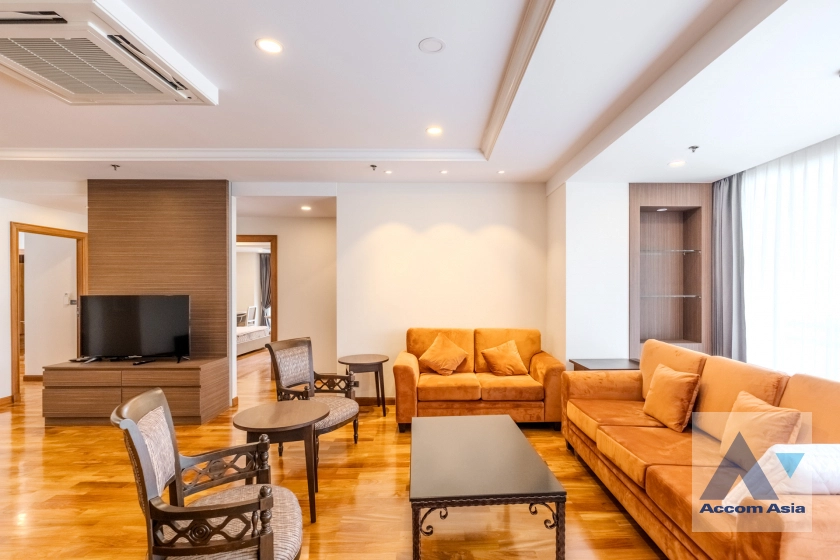 Big Balcony, Pet friendly |  Fully Furnished Suites Apartment  3 Bedroom for Rent BTS Nana in Sukhumvit Bangkok