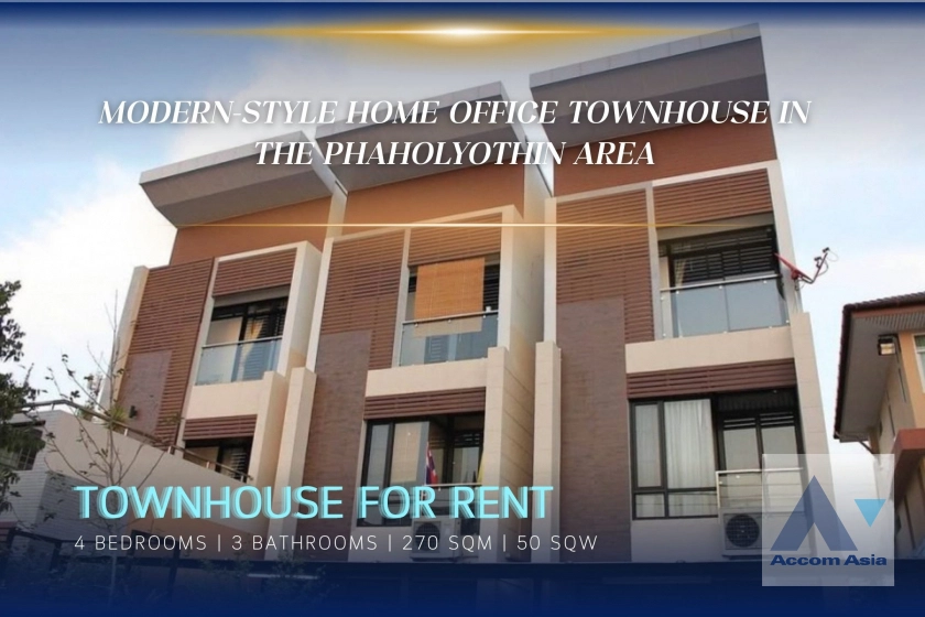  2  4 br Townhouse For Rent in Phaholyothin ,Bangkok BTS Sanam Pao AA39135