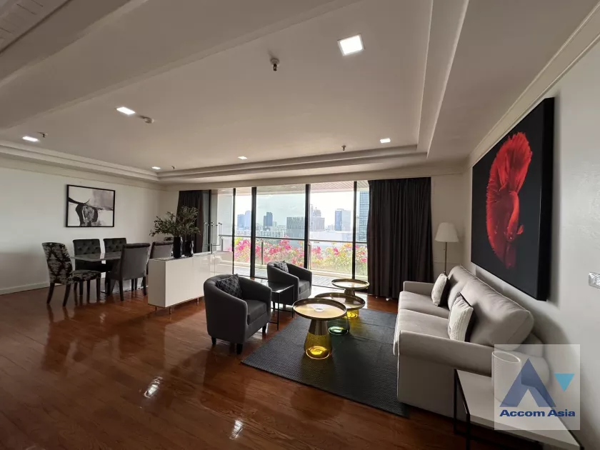  Polo Park Condominium  2 Bedroom for Rent MRT Lumphini in Ploenchit Bangkok