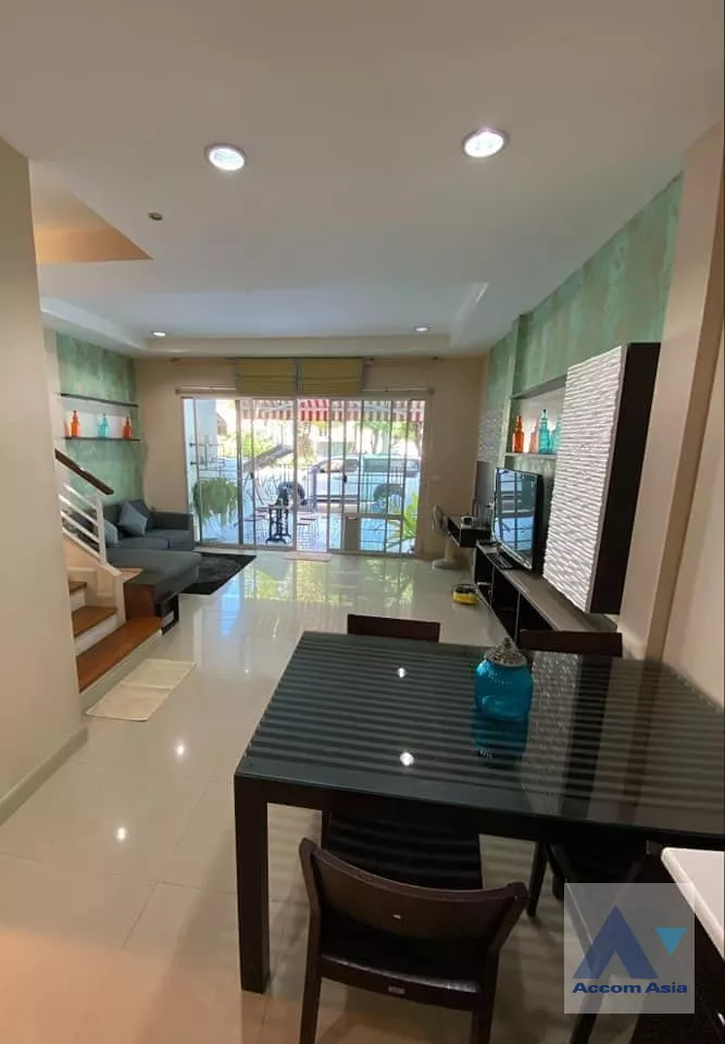 Fully Furnished, Pet friendly |  Baan Klang Muang Urbanion Sukhumvit 113 House  3 Bedroom for Rent   in  