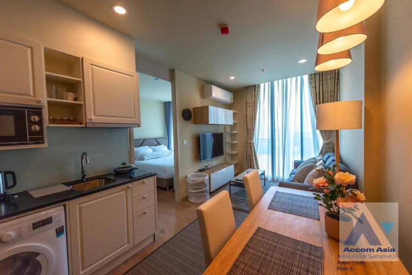 8  1 br Condominium For Rent in Sukhumvit ,Bangkok BTS Asok - MRT Sukhumvit at Noble Recole AA39485