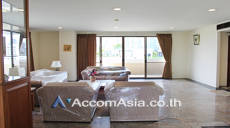 Huge Terrace, Duplex Condo, Penthouse, Pet friendly |  4 Bedrooms  Apartment For Rent in Sukhumvit, Bangkok  near BTS Phrom Phong (15377)