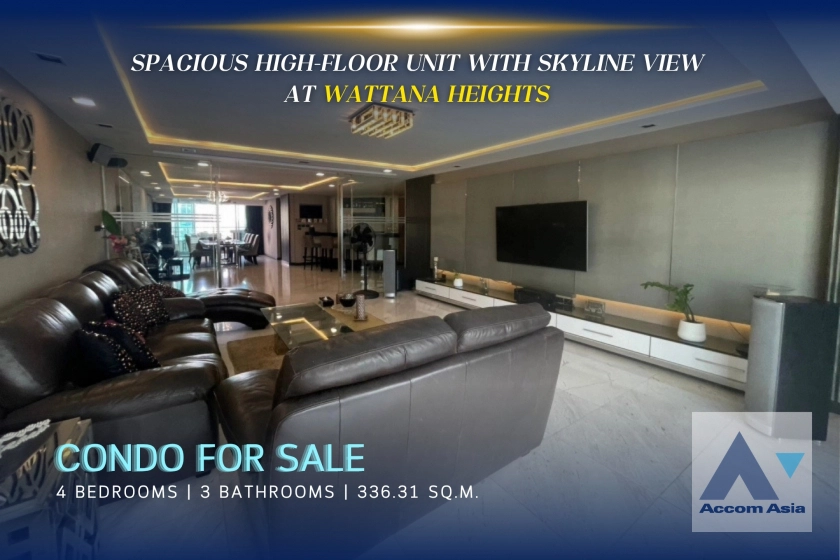  2  4 br Condominium For Sale in Sukhumvit ,Bangkok BTS Asok at Wattana Heights AA39709