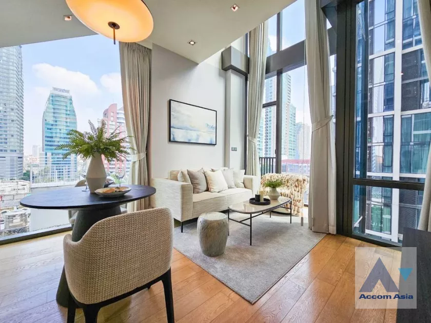 unitFully Furnished, Duplex Condo |  1 Bedroom  Condominium For Rent & Sale in Ploenchit, Bangkok  near BTS Chitlom (AA40099)
